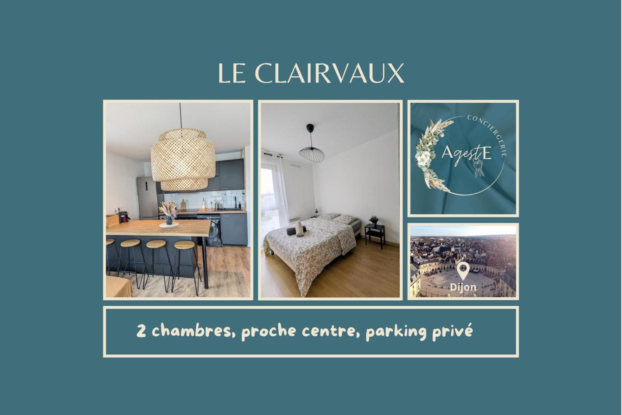Le Clairvaux - Proche Centre Avec 1 Place En Parking Souterrain Dijon Luaran gambar